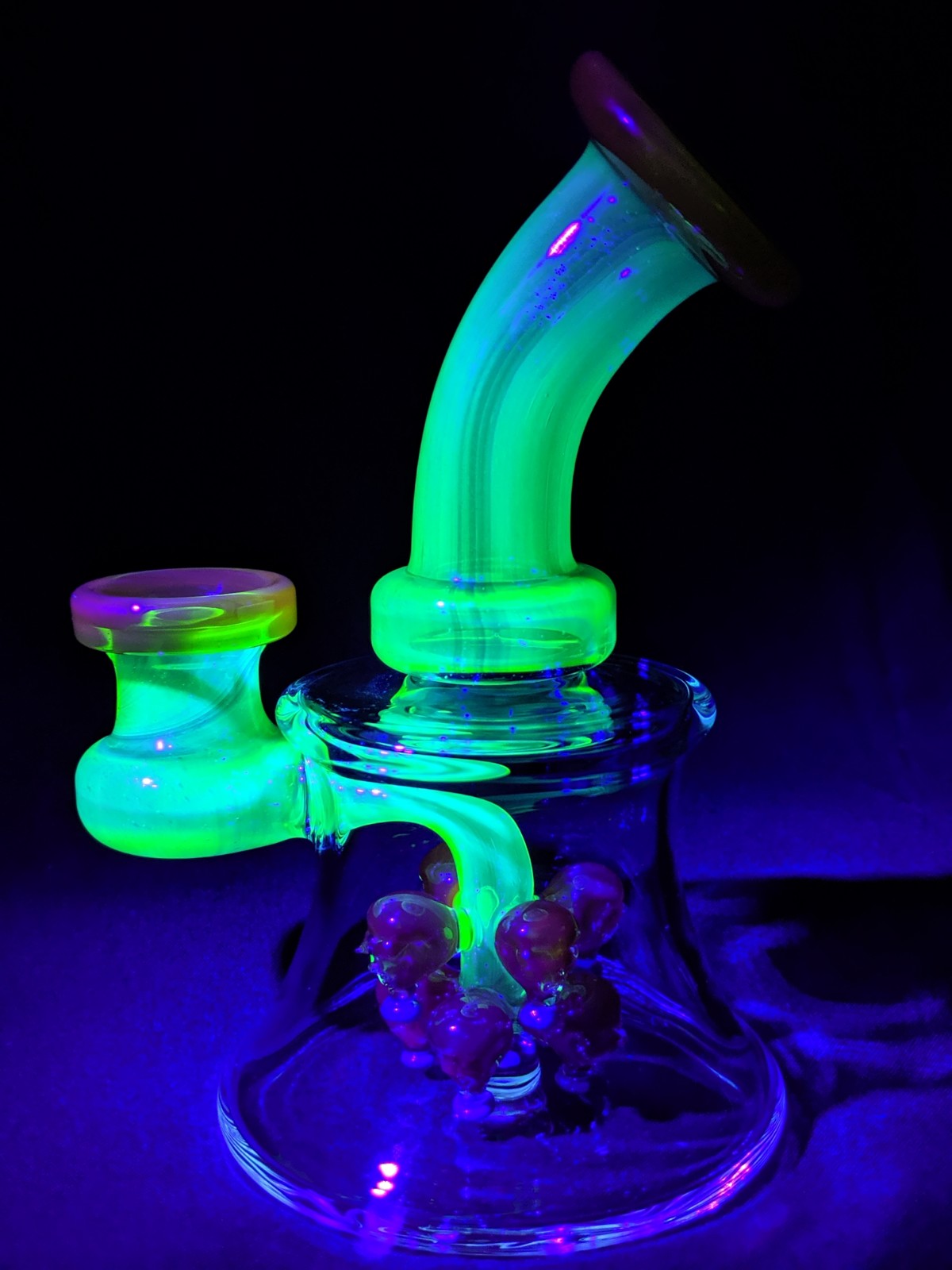 Chip glass x Bo Howe glass uv banger hanger