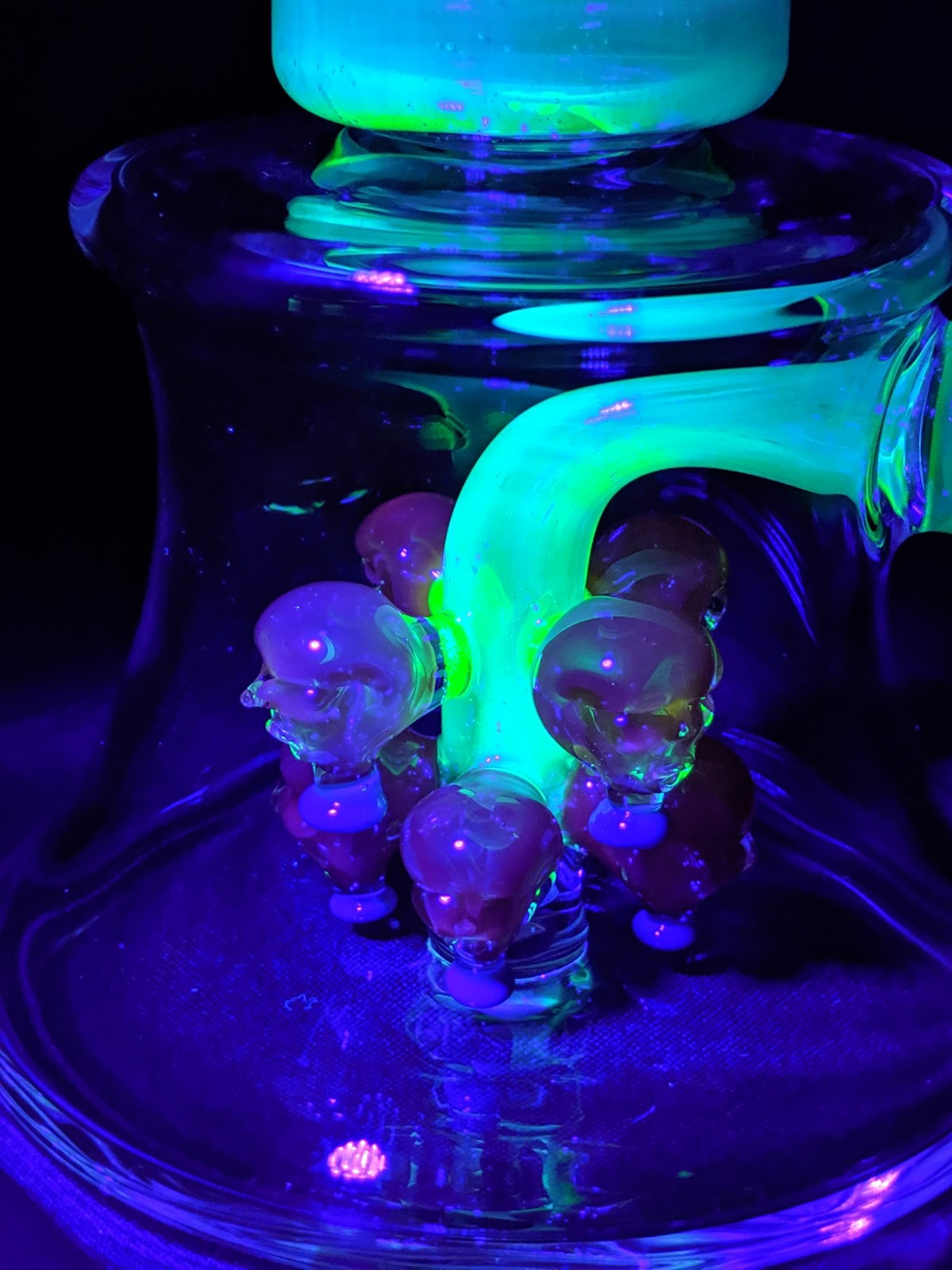Chip glass x Bo Howe glass uv banger hanger