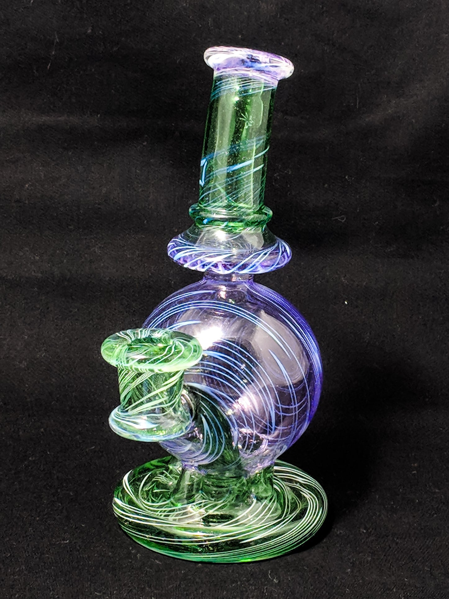 Earl Jr Glass Green Stardust Rippla | Heady Glass | Instagram
