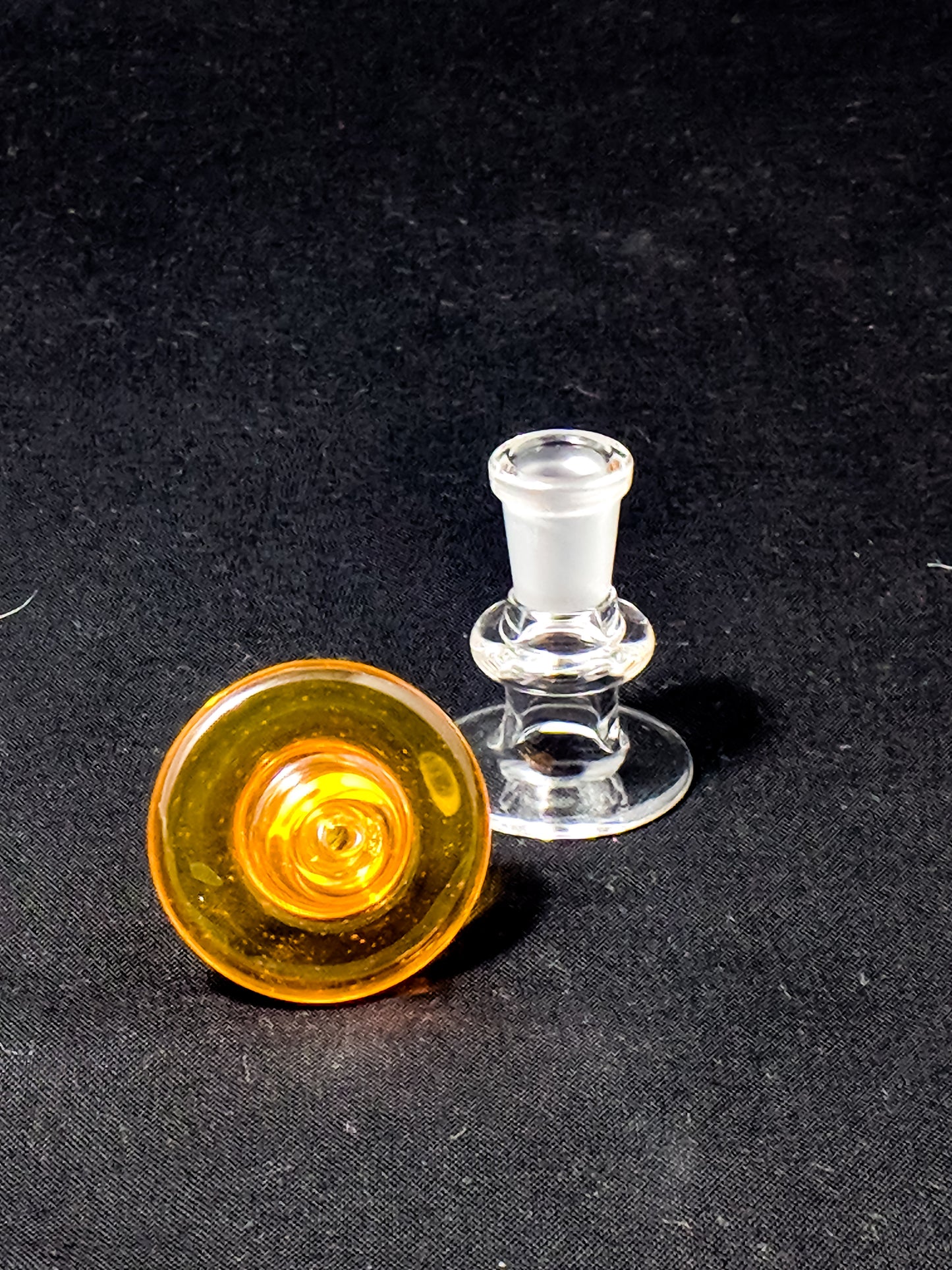 Kovac's Glass "Terps" directional cap | Heady Glass | Instagram