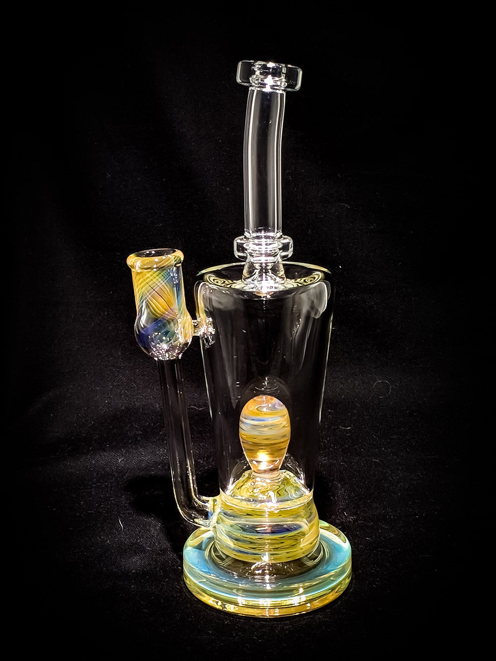 Steven Ibbotson Fumed Plate perc Rig | Heady Glass | Instagram