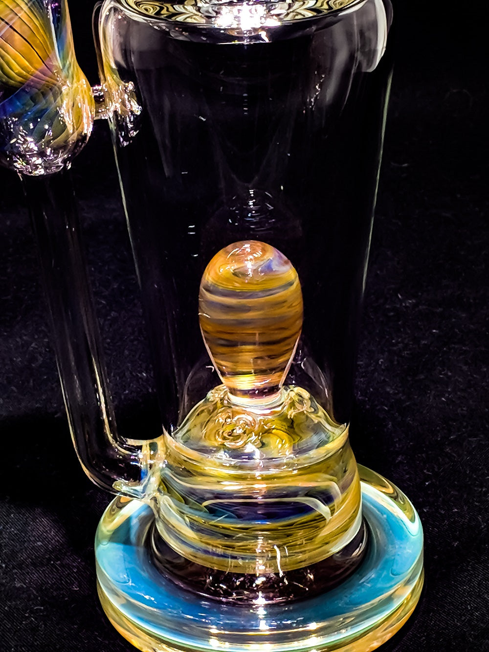 Steven Ibbotson Fumed Plate perc Rig | Heady Glass | Instagram