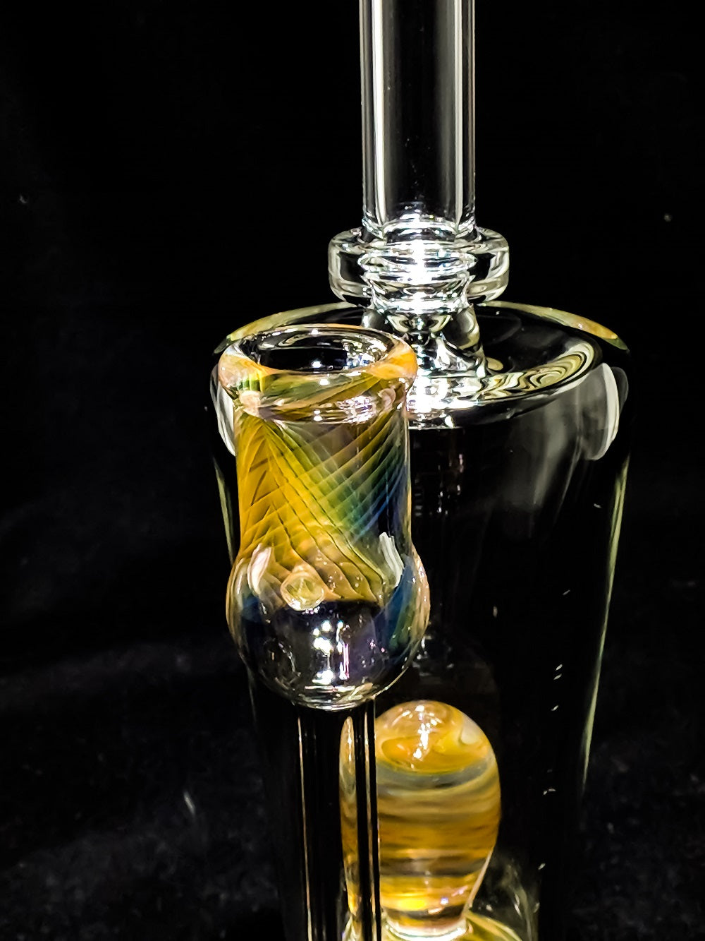 Steven Ibbotson Fumed Plate perc Rig | Heady Glass | Instagram