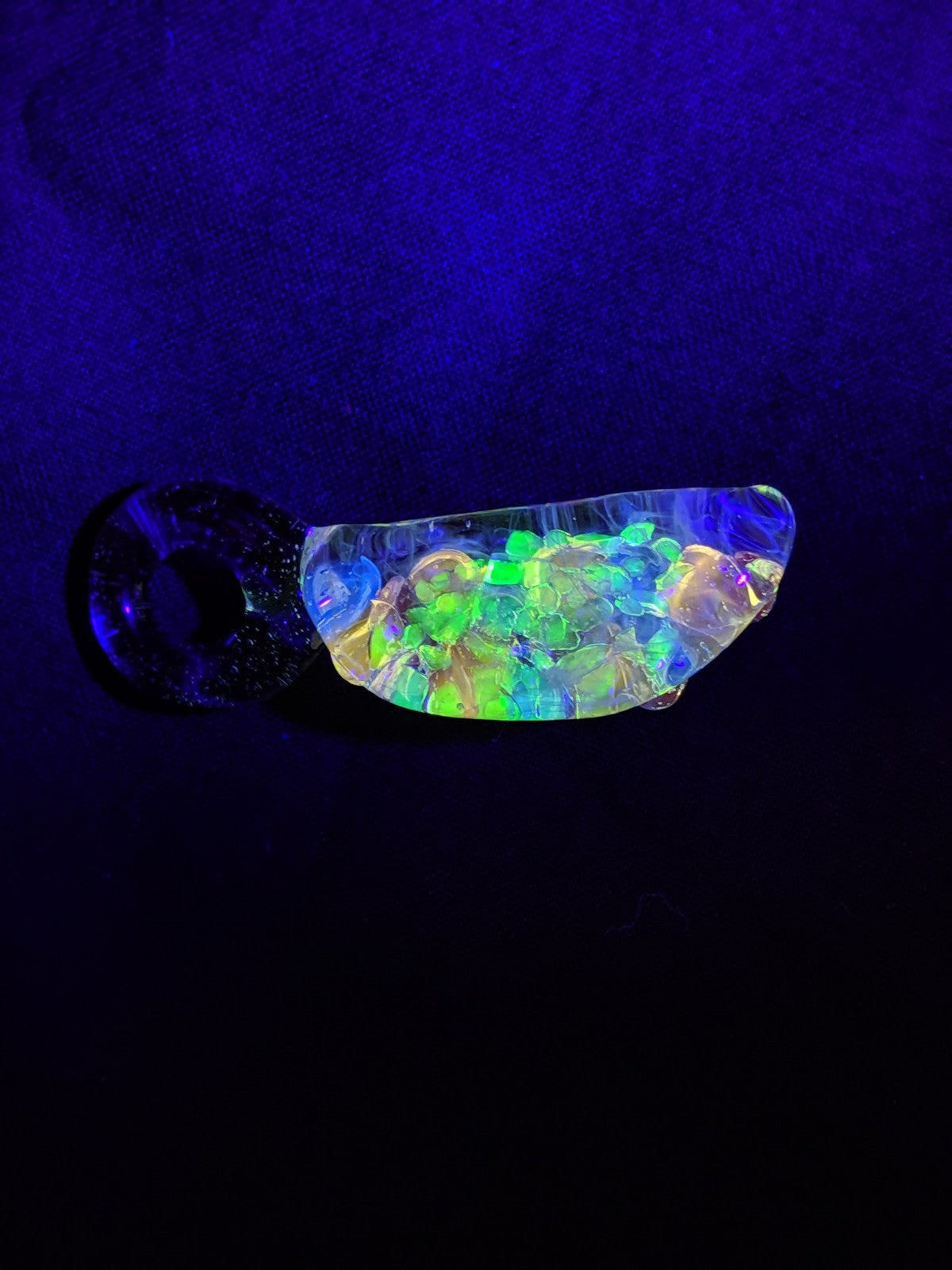 Eric G Full UV Chaos Fumed Taco Pendant