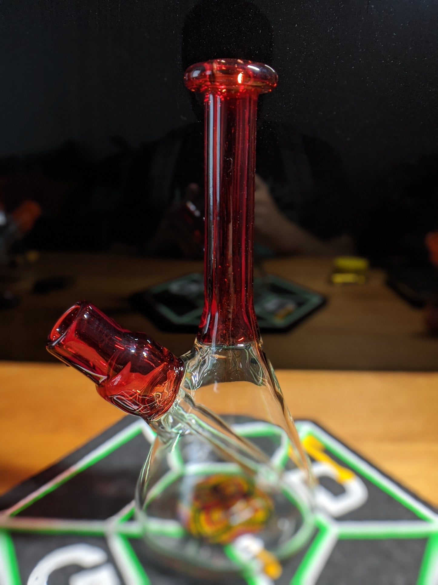 Takoda Madrona Pomegranate Beaker Rig