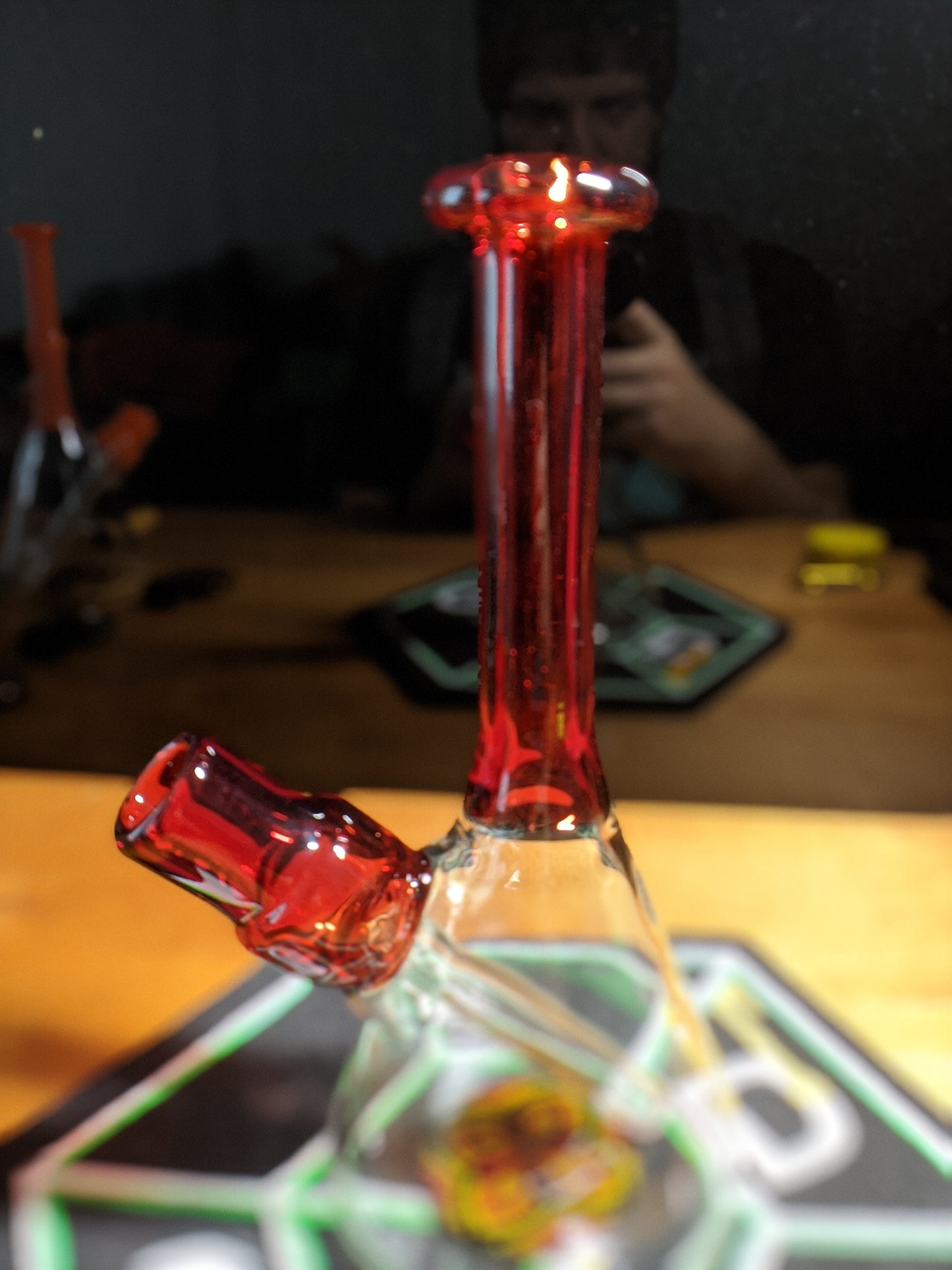 Takoda Madrona Pomegranate Beaker Rig