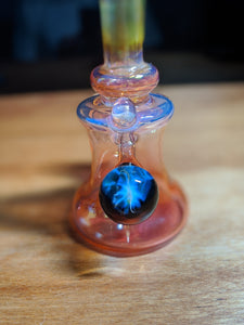 Kaliber Glass Gold and Silver Fumed Rig #2