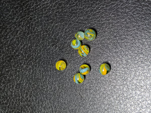 Eric G Glass Lineworked Terp Pearls with UV