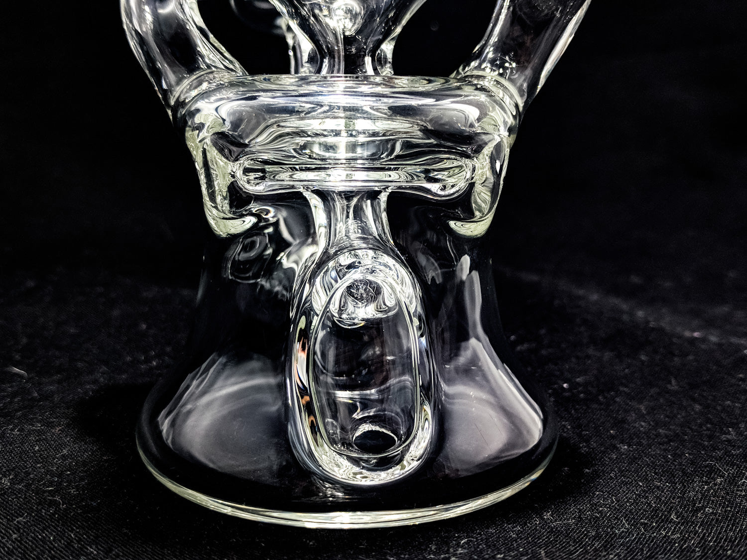 Worm Glass Dual Uptake Recycler | Heady Glass | Instagram