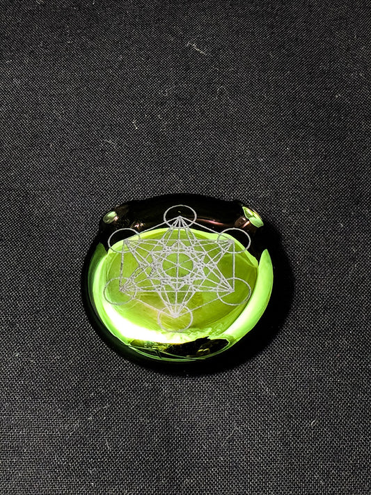 Kage Glass Metatrons Cube Pendant | Heady Glass | Instagram