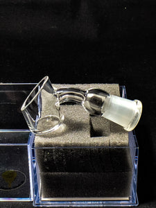 DC Quartz Glob Stopper nail | 14mm female joint, 45 degree XXL Banger