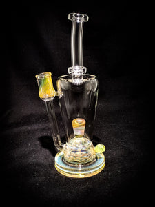 Steven Ibbotson Wrap and Raked Fumed Rig | Heady Glass | Instagram