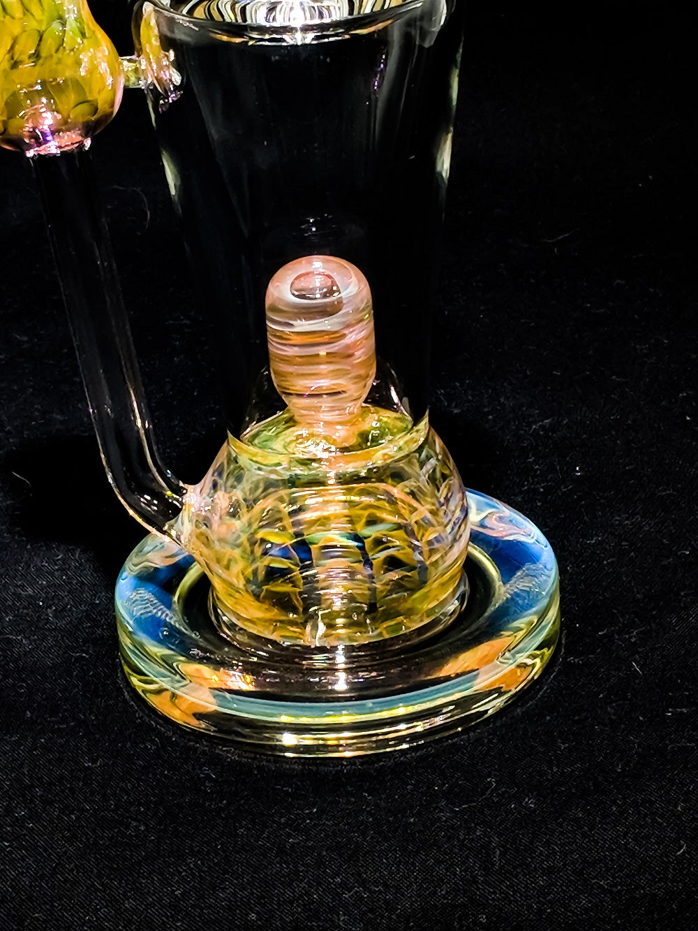 Steven Ibbotson Fumed Plate perc Rig | Heady Glass | Instagram