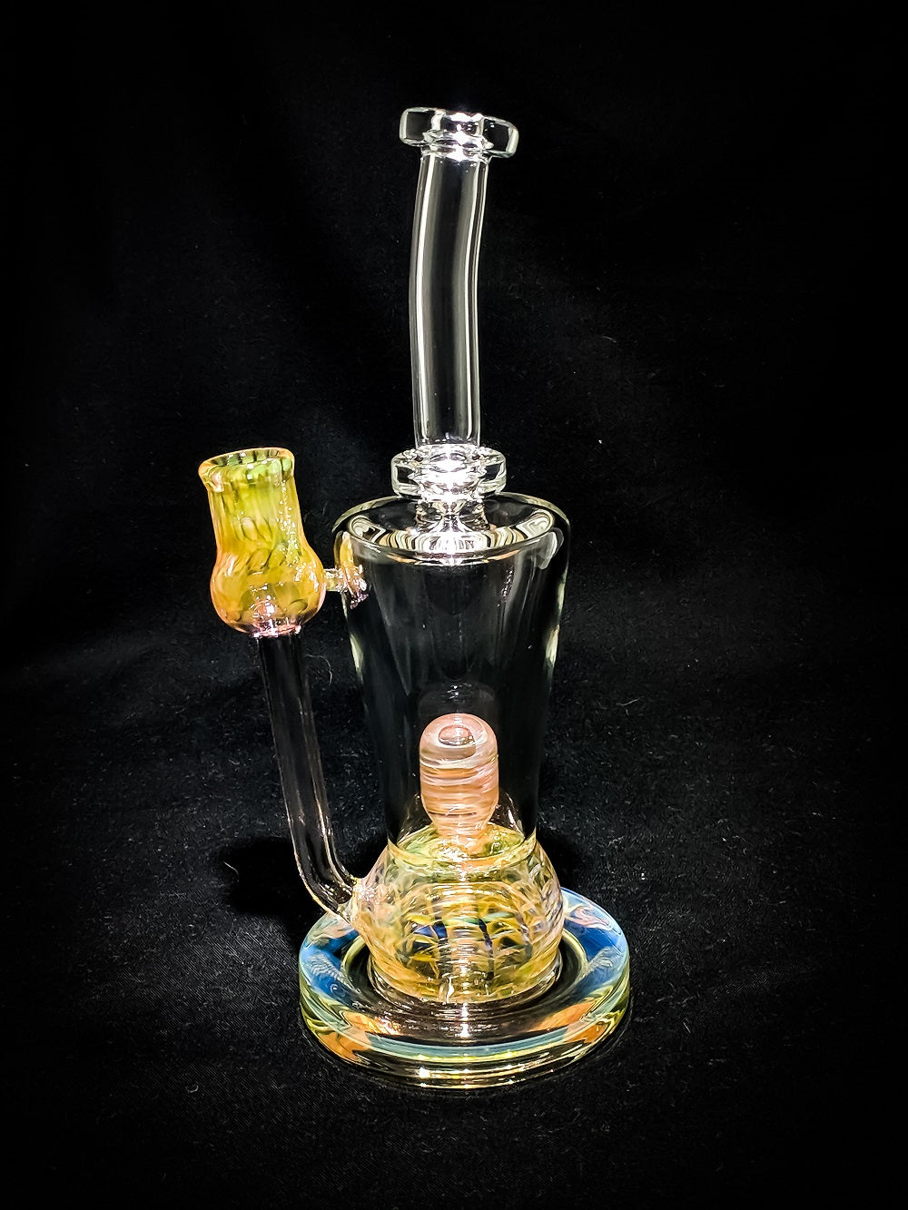 Steven Ibbotson Fumed Plate perc Rig | Heady Glass | Instagram