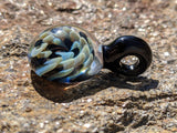 Spiral Multi Color Implosion Pendant by Eric G Glass