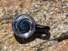 Spiral Multi Color Implosion Pendant by Eric G Glass