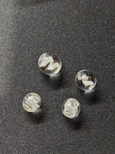 Eric G Glass Uv Cane Terp Pearls set of 2