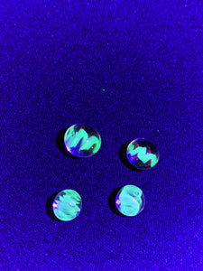 Eric G Glass Uv Cane Terp Pearls set of 2