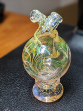 Kaliber Glass Dual Twisted Spout Spinner Bubble Cap